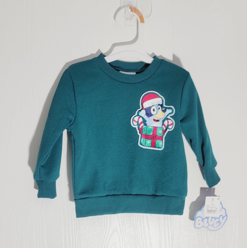 Bluey Sweatshirt Size 12 Months